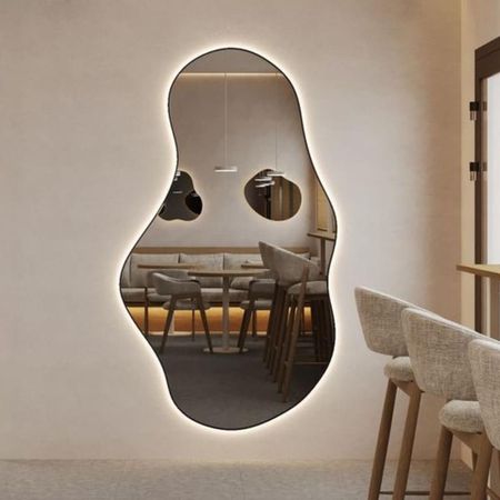 Espejo Decorativo Florencia Forma Irregular Iluminado