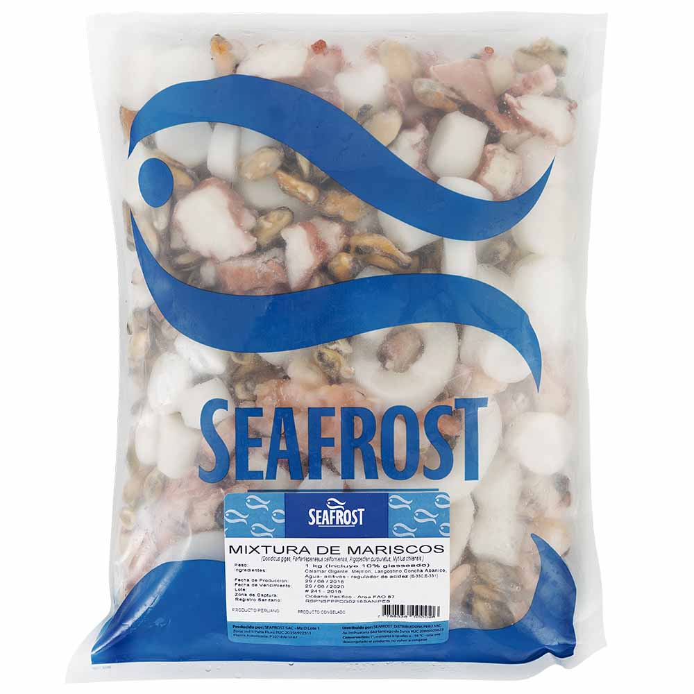 Mixtura de Mariscos SEAFROST Bolsa 1 Kg
