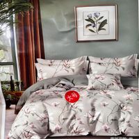 Set de Edredón Queen+ Juego de Sábanas + Funda  100% Algodón - Y14