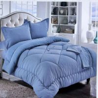 Set edredón Queen antiestrés de 5 pz 100% Algodón - U5