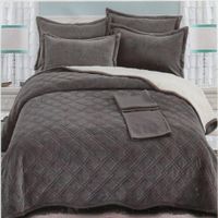Set de cubrecama 2 pz carnero con piel de ángel 5 piezas - GA5