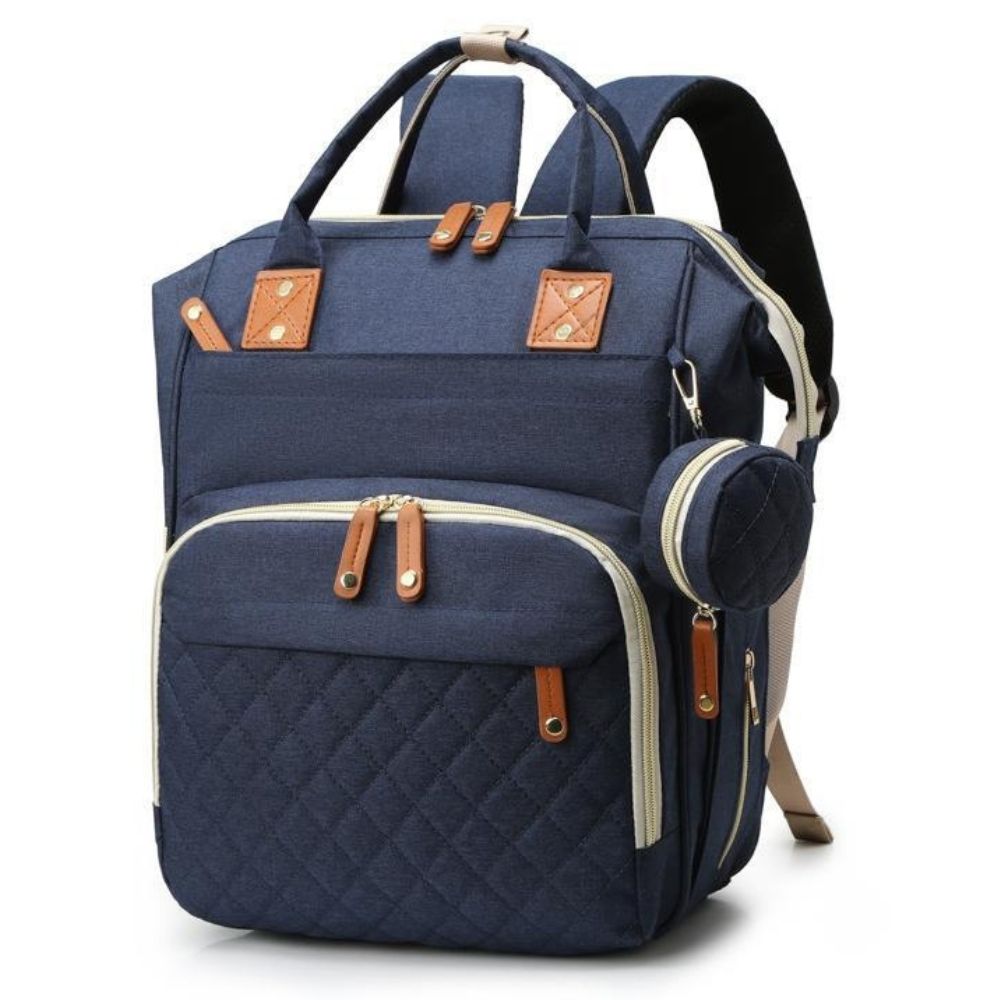 Mochila Pañalera Confort Azul
