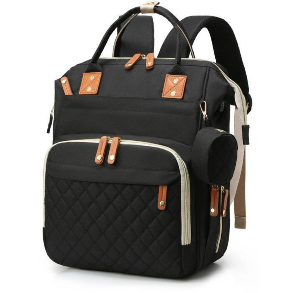 Mochila Pañalera Confort Negro