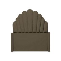 Cabecera Emperatriz Abanico 2 Plz - Beige Oscuro