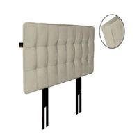Cabecera Maltes Patas Desmontables 1.5 plz - Beige Claro