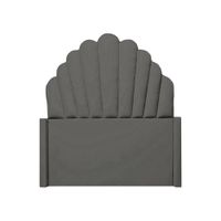 Cabecera Emperatriz Abanico 1.5 Plz - Gris Oscuro