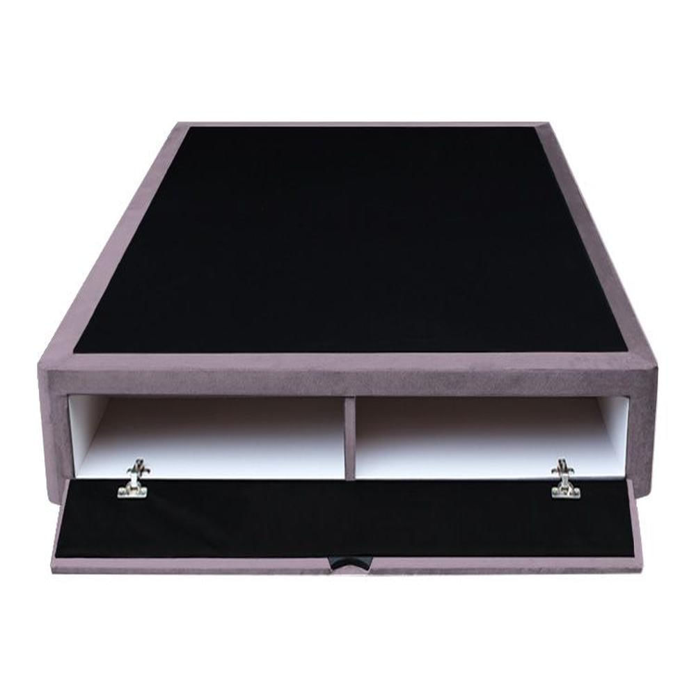 Base De Cama Bregenz 1.5 Plz - Lila