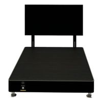 Drmitorio Linz 1.53 X 2.03 + Cabecera Neuss Pata Desmontable Queen - Negro