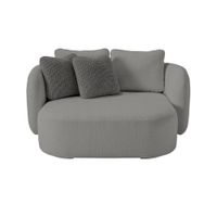 Sofá Luxury Noria 2 Cuerpos - Gris oscuro