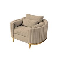 Sofá Luxury Serris 1 Cuerpo - Beige claro