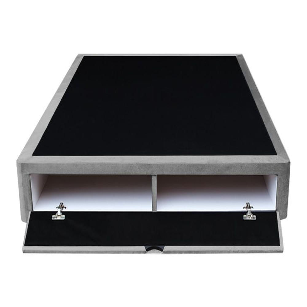 Base De Cama Bregenz 2 Plz - Gris Claro