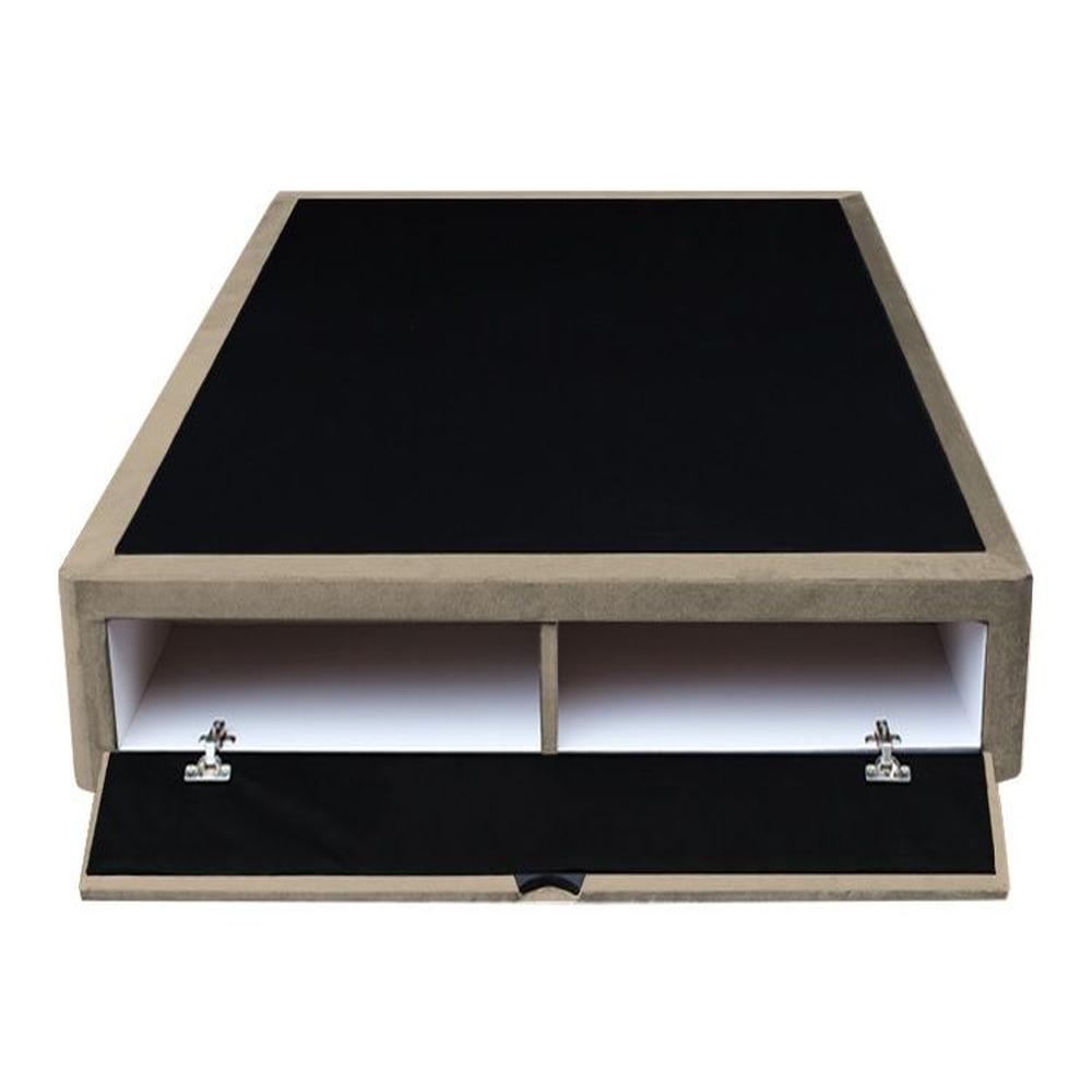Base De Cama Bregenz 2 Plz - Beige Claro
