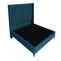Dormitorio Lienz + Cabecera emperatriz Cadíz 1.5 plz - Cobalto