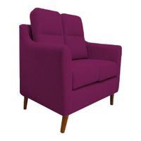 Sofa 2 Cuerpos Florina - Púrpura