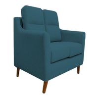 Sofa 2 Cuerpos Florina - Cobalto