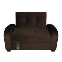 Sofá Cama Oakland 2 Plz - Chocolate