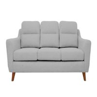 Sofa 3 Cuerpos Florina - Gris Claro