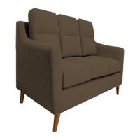 Sofa 3 Cuerpos Florina - Chocolate Claro