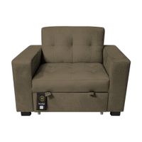 Sofa Cama Madison 1 Plz - Beige Oscuro