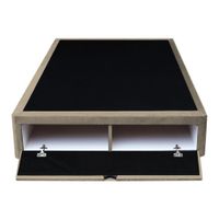 Base De Cama Bregenz 1.5 Plz - Beige Claro