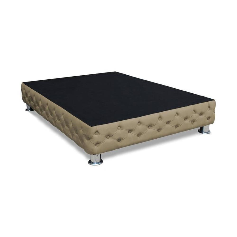 Base De Cama Aarhus 2 plz - Beige Oscuro