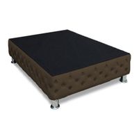 Base De Cama Aarhus 2 plz - Chocolate Claro