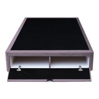 Base De Cama Bregenz 2 Plz - Lila