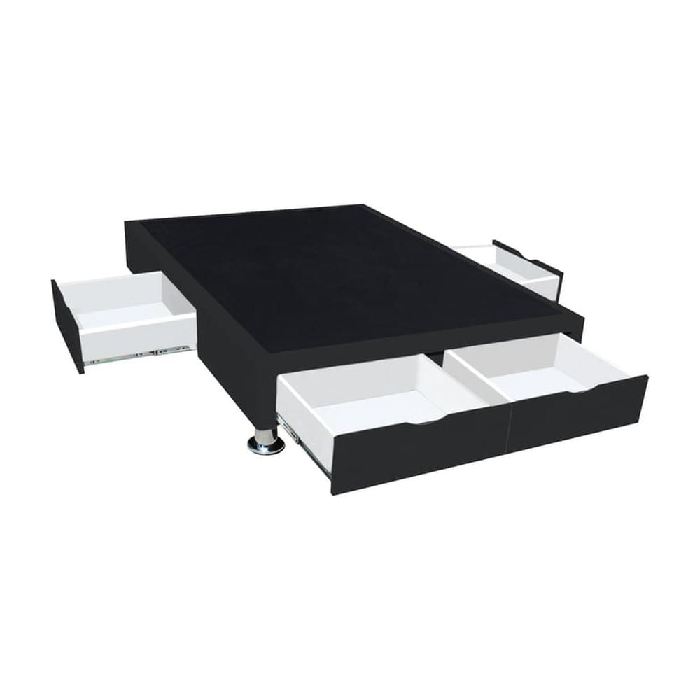 Base de Cama Villach 2 Plz - Negro