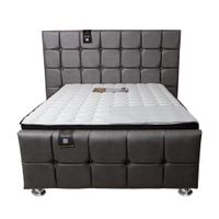 Dormitorio Piecera Dallas Platinium 2 Plz - Pranna Plata