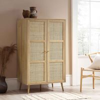 Ropero Vintage Sakurako Marrón R&R MUEBLES