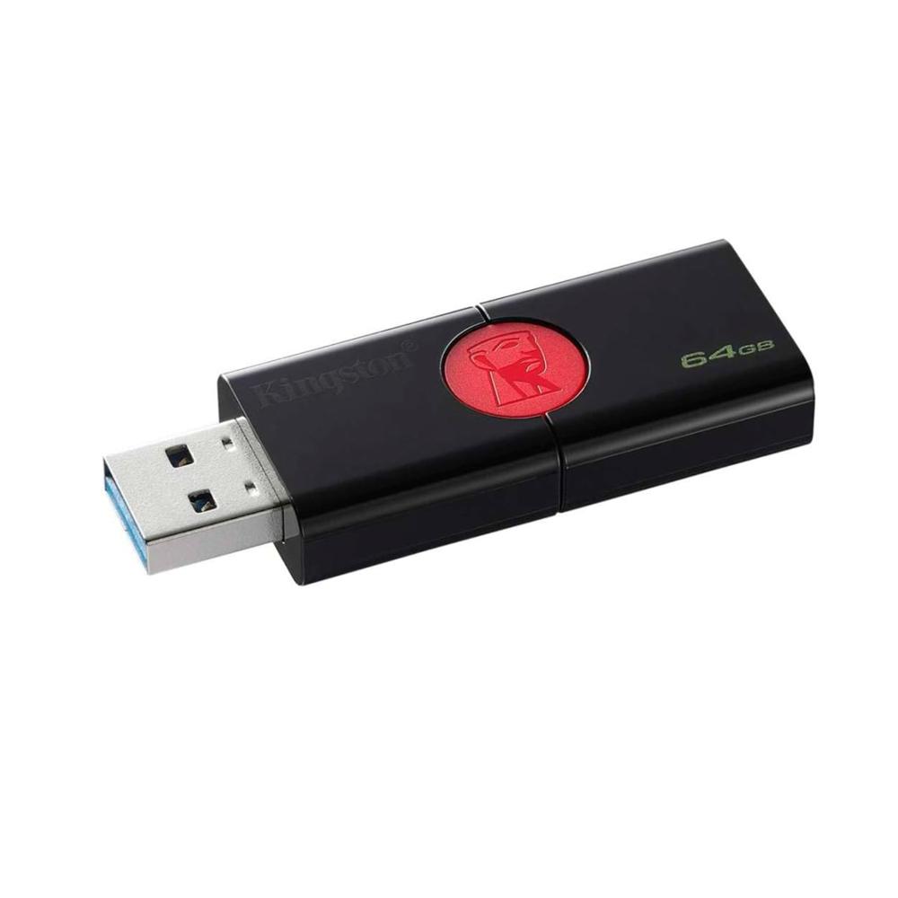 MEMORIA USB KINGSTON DATATRAVELER DT106, 64GB, USB 3.1/3.0 - P/N: DT106/64GB