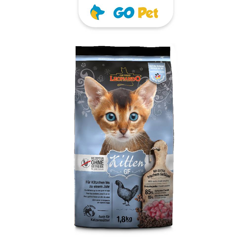 Alimento para Gatitos Leonardo Libre de Granos 1.8 Kg Kitten Grain Free