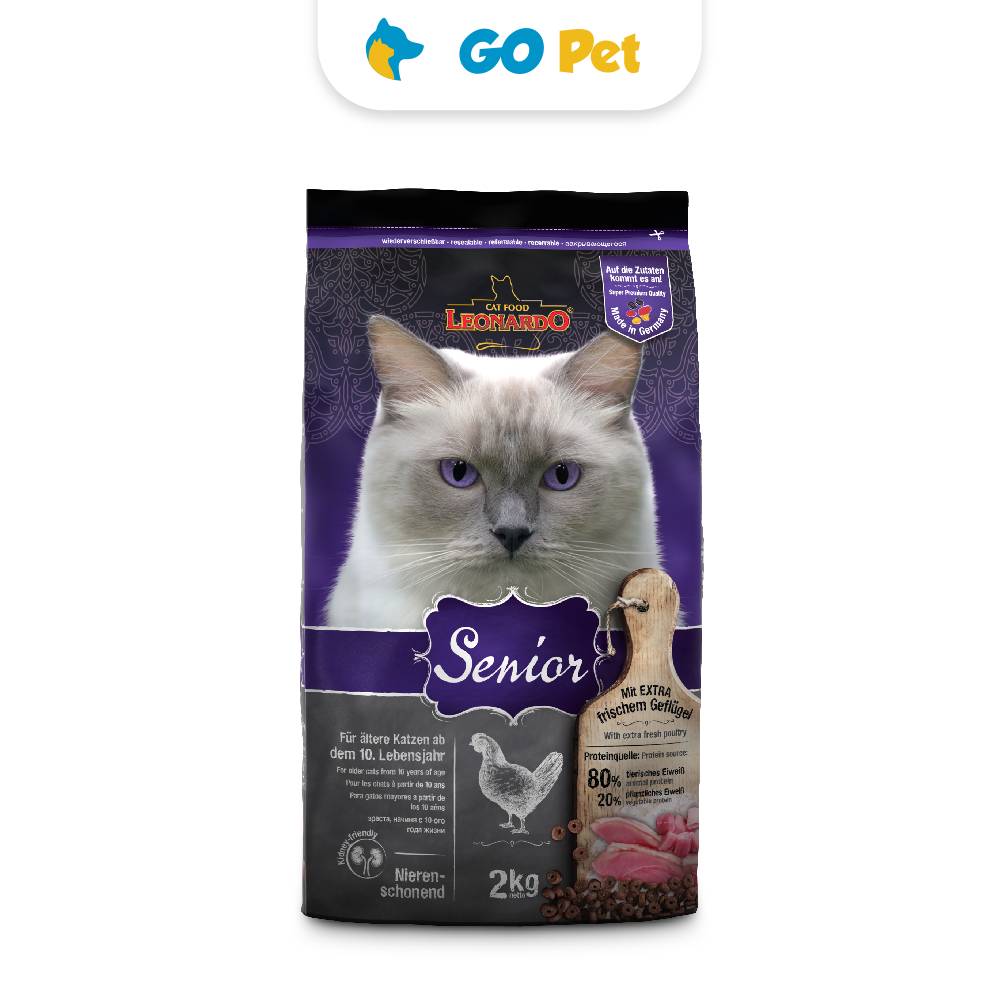Alimento para Gato Leonardo Adulto Senior 2 Kg