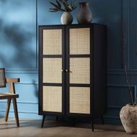 Ropero Vintage Sakurako Negro R&R MUEBLES
