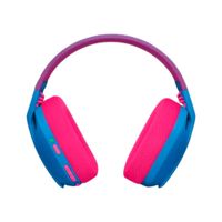 AUDIFONO INALAMBRICO GAMING LOGITECH G435 AZUL LIGHTSPEED 10M BLUETOOTH MICROFONO P/N: 981-001061