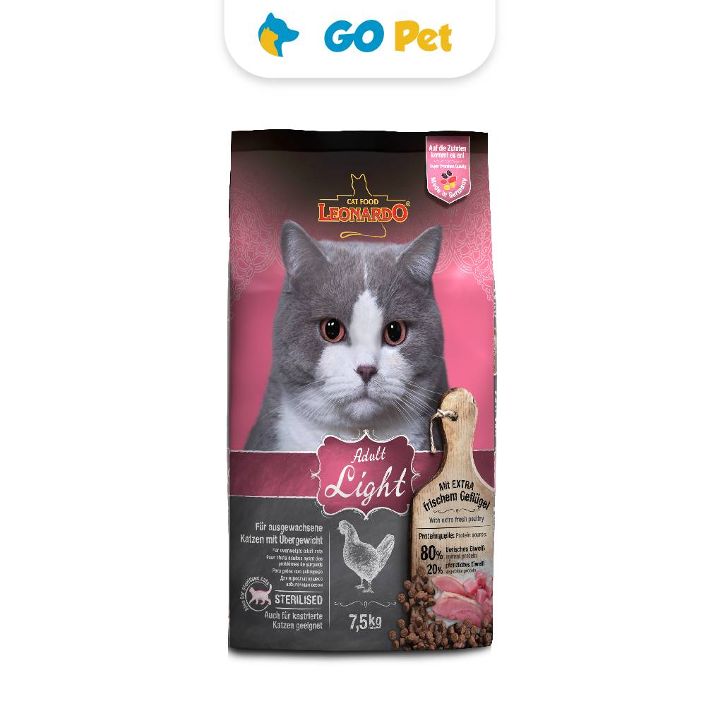 Alimento para Gato Leonardo Adulto Esterilizado 7.5 Kg