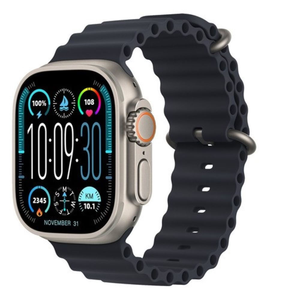 HK9 ULTRA 2 DOBLE CORREA CHAT GPT 2GB NEGRO