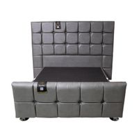 Dormitorio Piecera Dallas 2 Plz - Pranna Plata