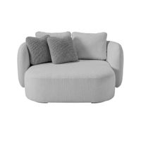 Sofá Luxury Noria 2 Cuerpos - Gris claro