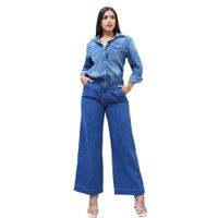 PANTALON WIDE LEG PINZAS JAROLA MARTHA