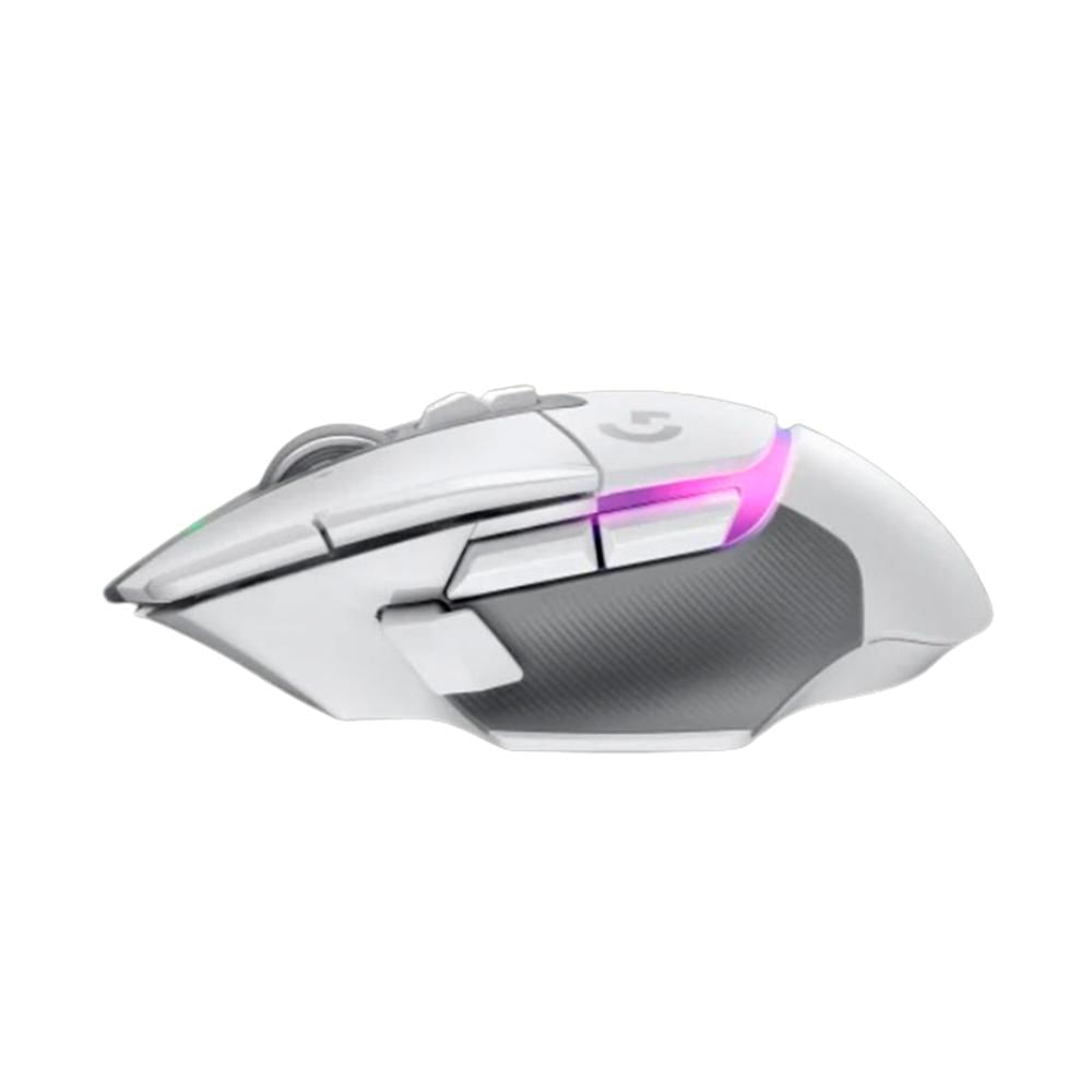 MOUSE LOGITECH G502 X PLUS LIGHTSPEED WIRELESS. BLANCO. 25K DPI. RGB. P/N: 910-006169