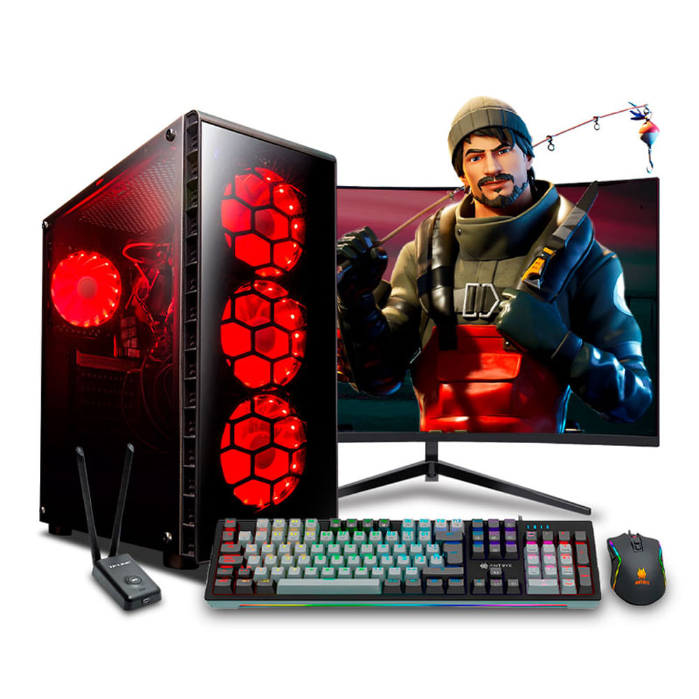 PC GAMER VIEW 51 MAX HERO RED CORE ULTRA 7 265KF 32GB 1TB 27 RTX4060 8GB MI PC LISTA MIPCLISTA