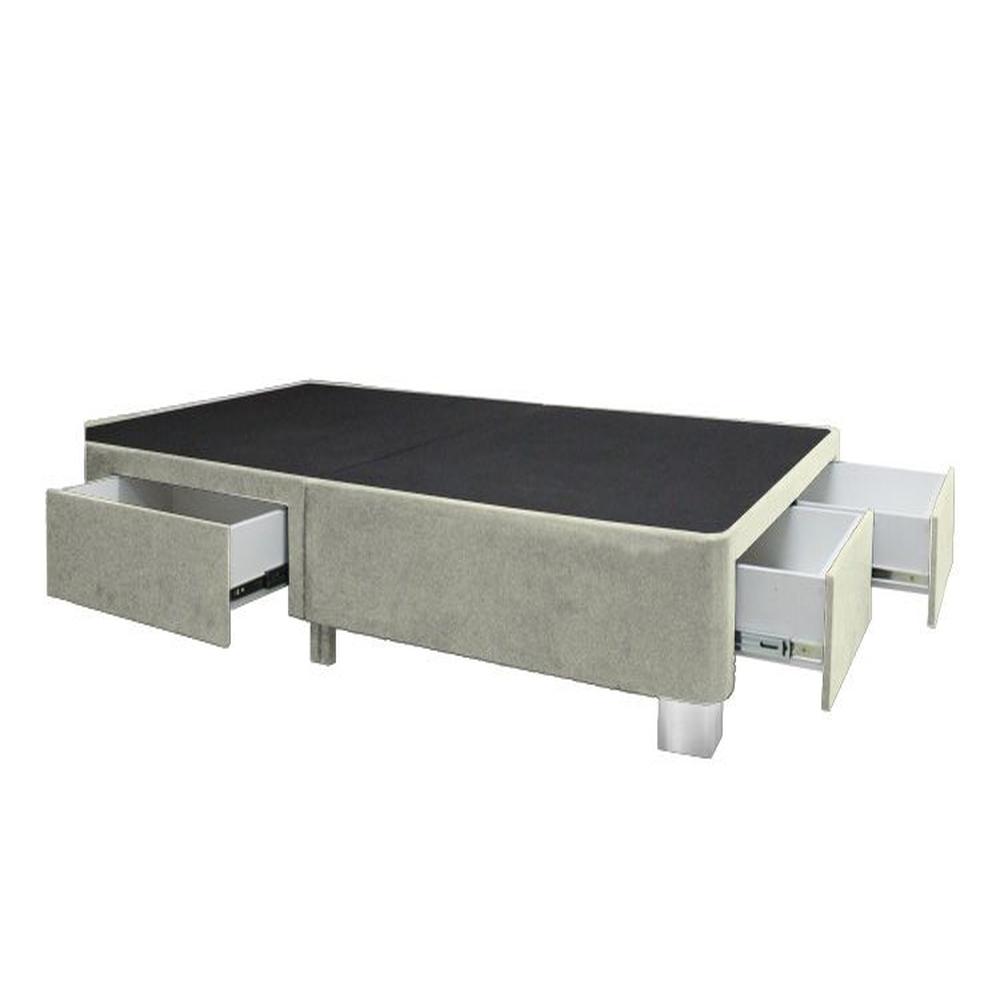 Base De Cama Wels 4 Cajones 2 Plz - Ivory