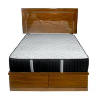 Dormitorio Trento DR + Sabanera Muttrah Brillante 2 Plz - Caramelo