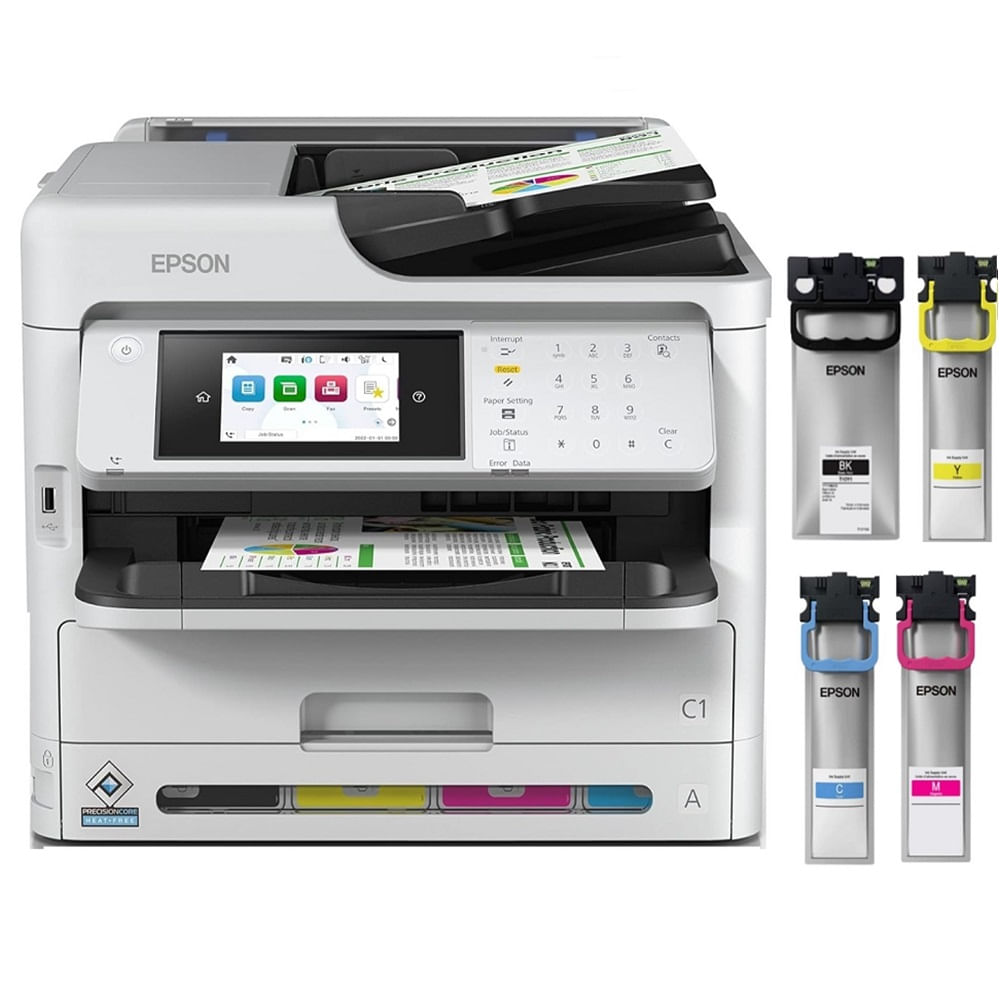 Impresora Epson Workforce Pro Wf-C5810 Multifuncional Fax, Lan, Wifi
