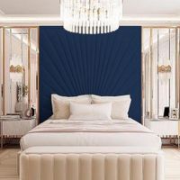 Cabecera Herning 1 Plz - Azul Marino