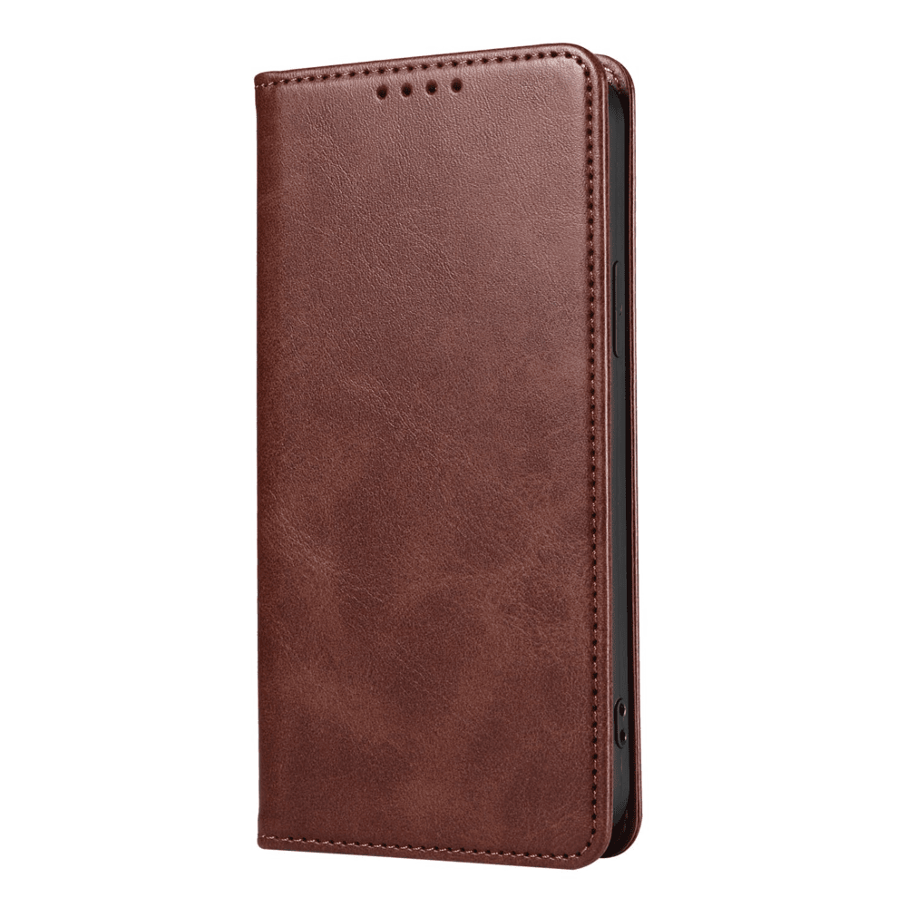 Funda Case para Samsung A32 5G Flip Cover Marrón Antishock