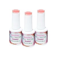 Mystyle Esmalte Rubber 12ml 3 Unid