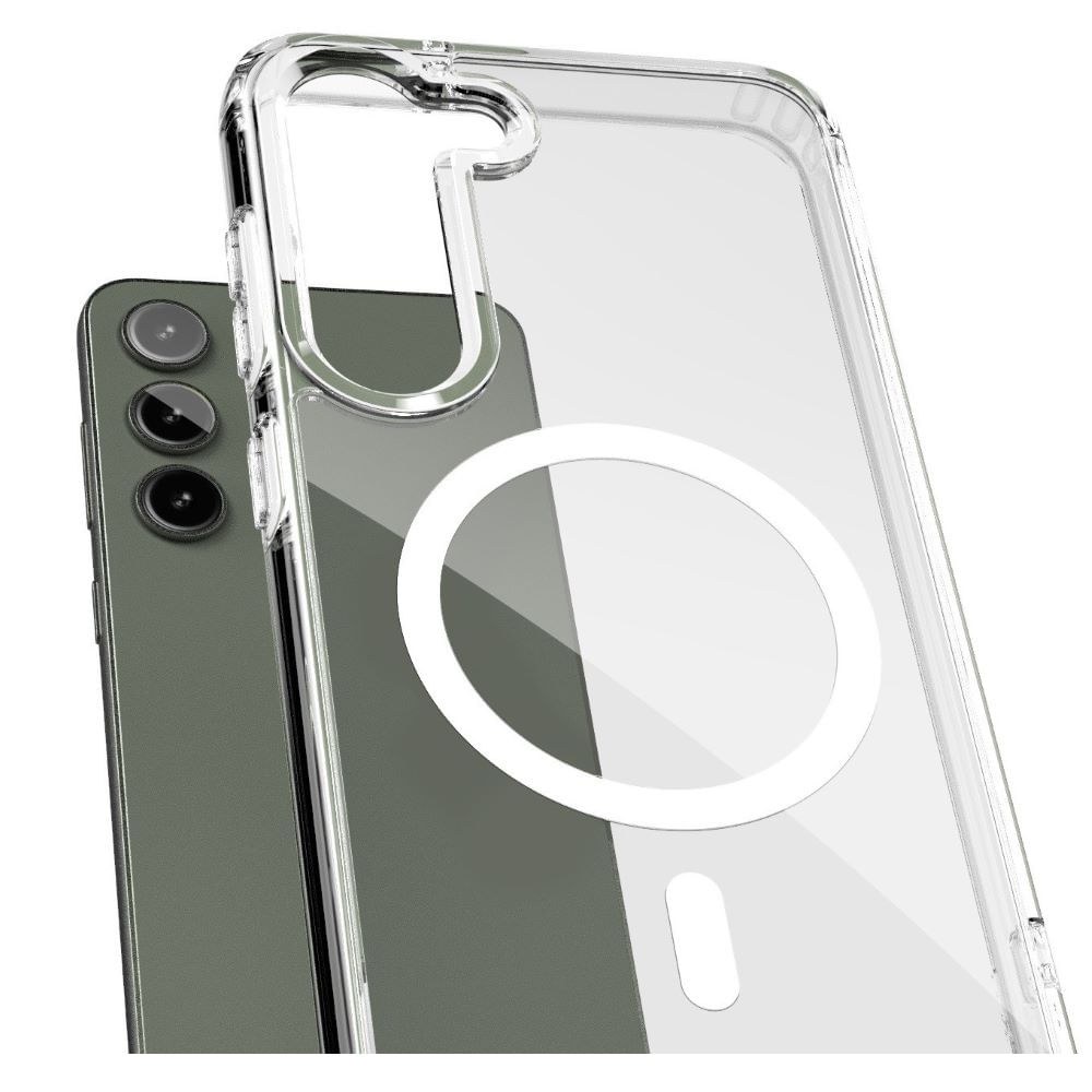 Case space con magsafe para samsung s23 plus transparente