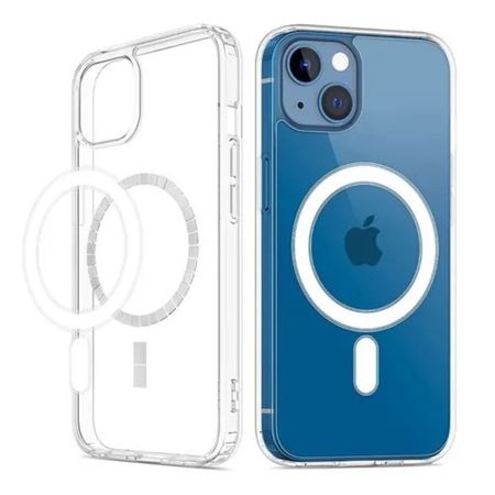 Case space con magsafe para iphone 13 transparente